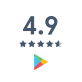Google Play Store Reviews<br />As of 2023