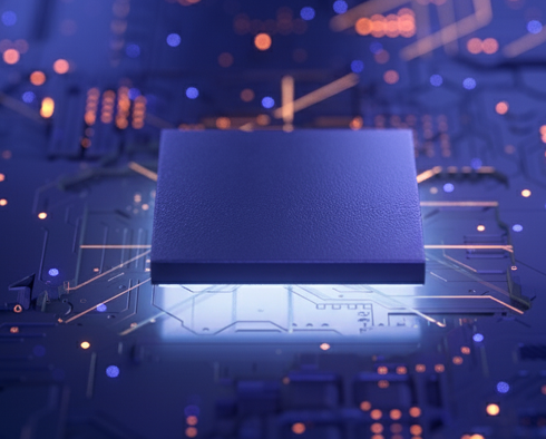 AI circuitry illustration