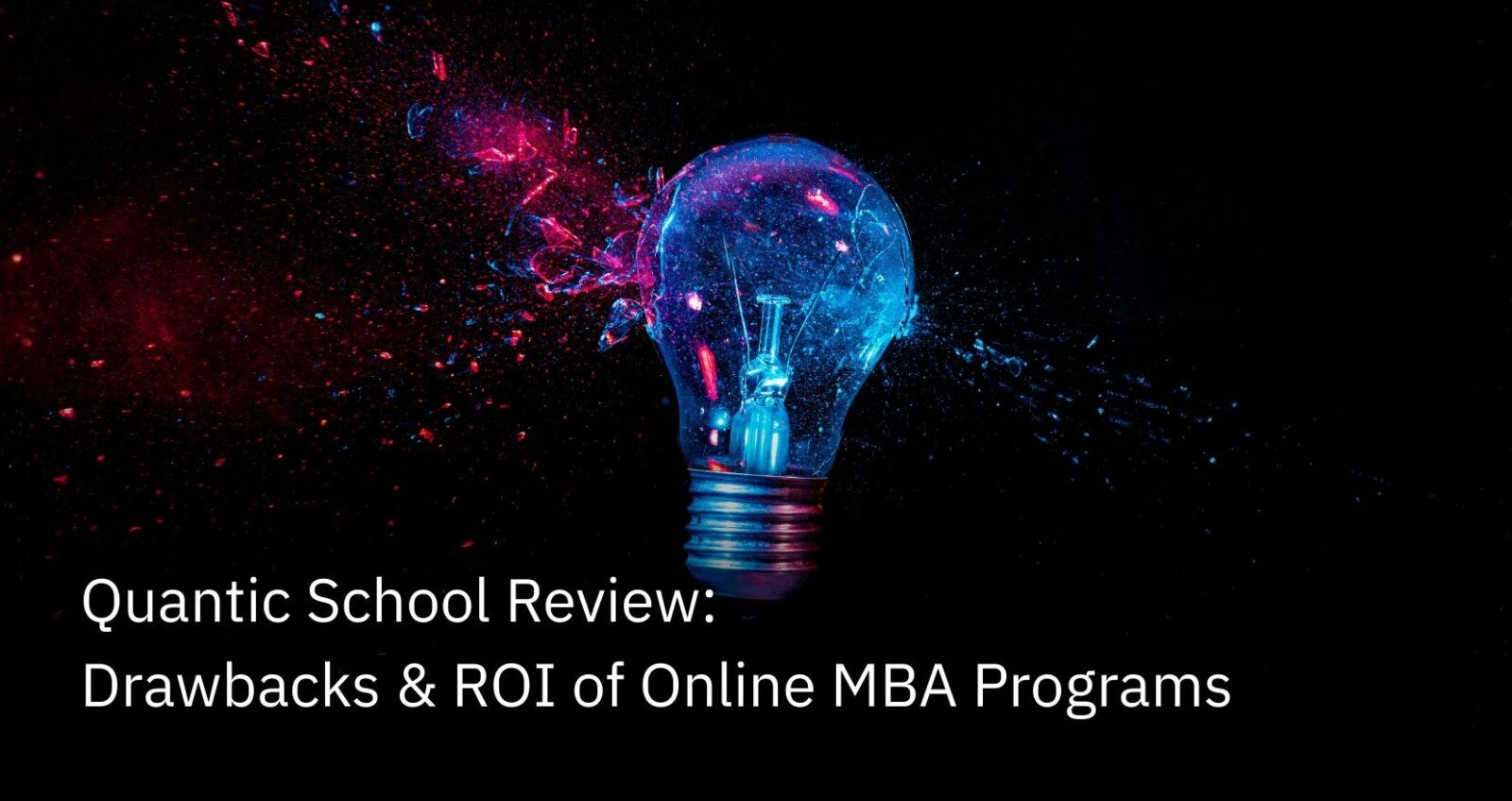Quantic School Review: Drawbacks & ROI of Online MBA Programs | The Quantic Blog (1)