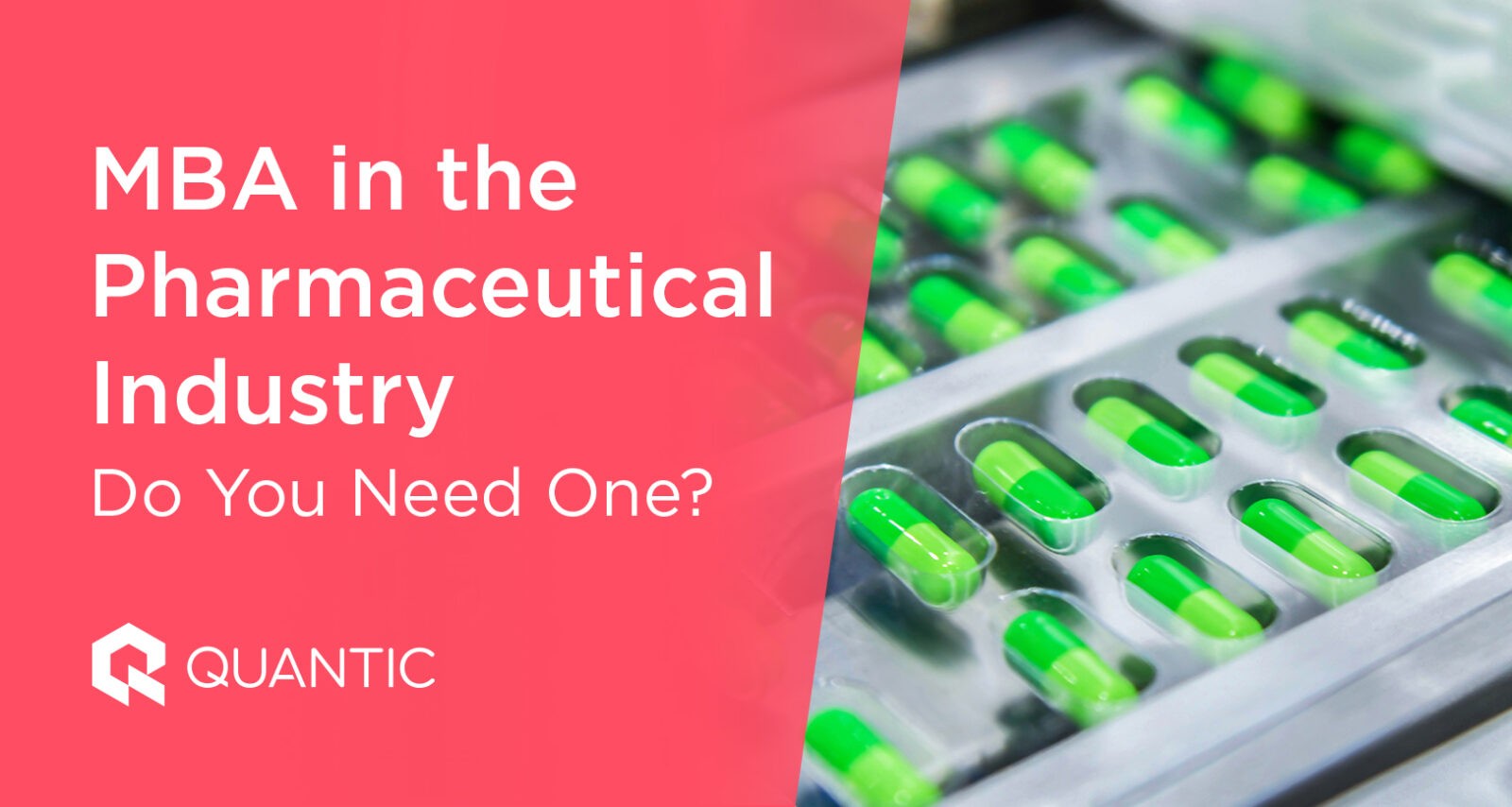 MBA in the Pharmaceutical Industry